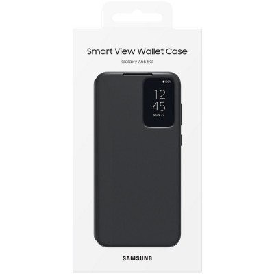 Samsung Smart View Wallet Black (Galaxy A55)